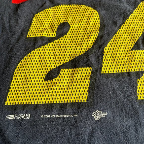 Vintage 2002 NASCAR Jeff Gordon Dupont Racing Double Sided T-shirt Men's sz XXL - Picture 12 of 12